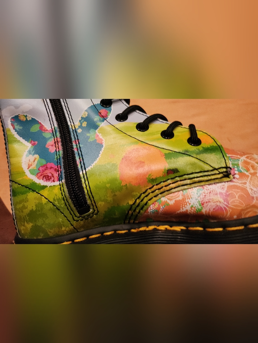 Dr. Marten's Women's NWOB RARE "JADON" SPRING PERFECT LEATHER BOOTS US7/38/UK5 - Picture 6 of 16